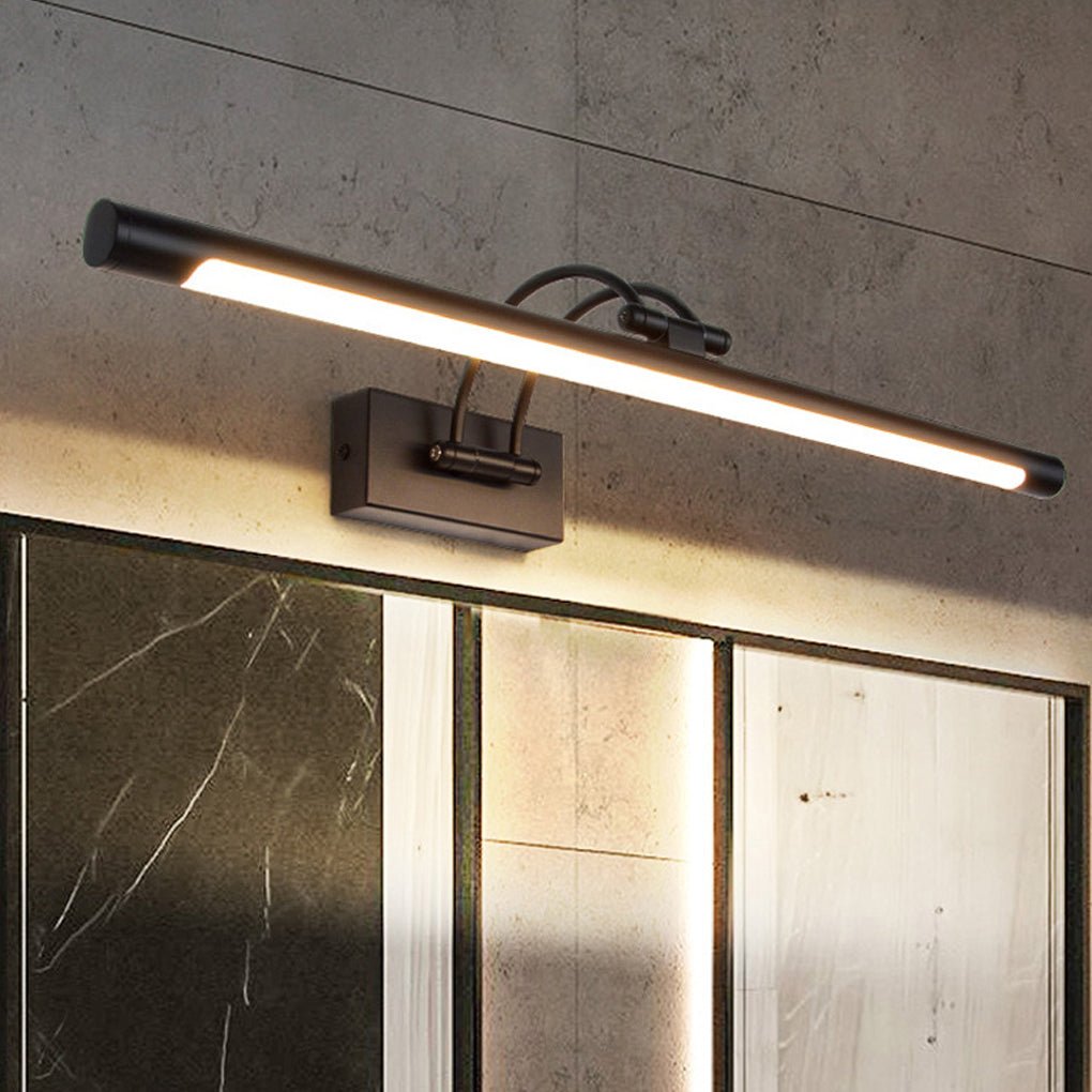 Minimalist Rotatable Waterproof LED Adjustable Bathroom Vanity Mirror Wall Light Vanity Lighting | Madigas