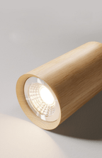 Adjustable Wood Ceiling Lamp Minimalist Solid Wood
