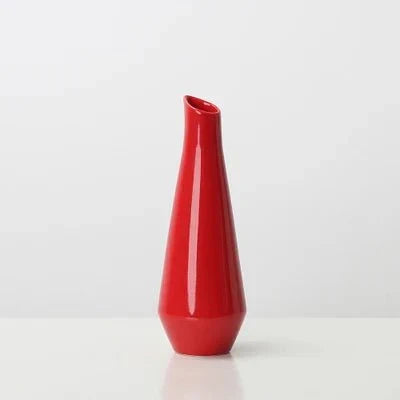 Modern Bright Solid Color Porcelain Vase
