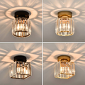 Modern Crystal Ceiling Lamp - CrystalGlow