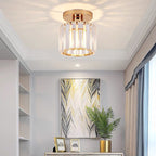 Modern Crystal Ceiling Lamp - CrystalGlow