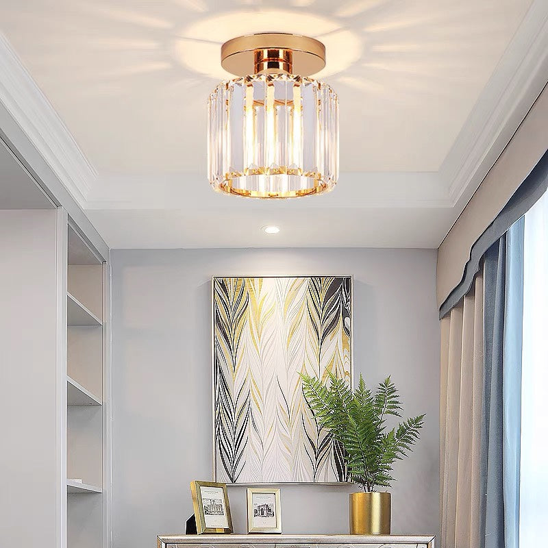 Modern Crystal Ceiling Lamp - CrystalGlow