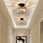 Modern Crystal Ceiling Lamp - CrystalGlow