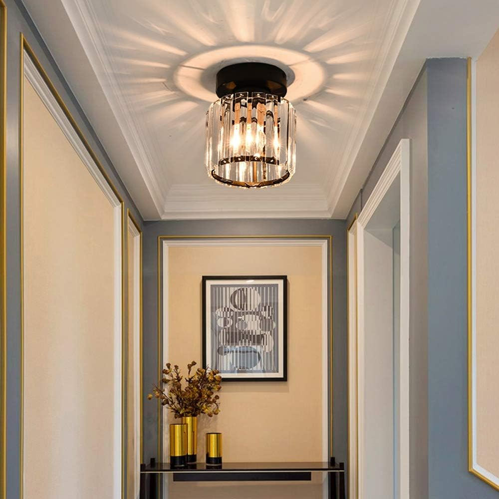 Modern Crystal Ceiling Light - CrystalGlow