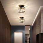 Modern Crystal Ceiling Light - CrystalGlow