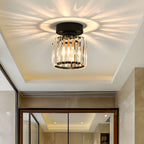 Modern Crystal Ceiling Light - CrystalGlow