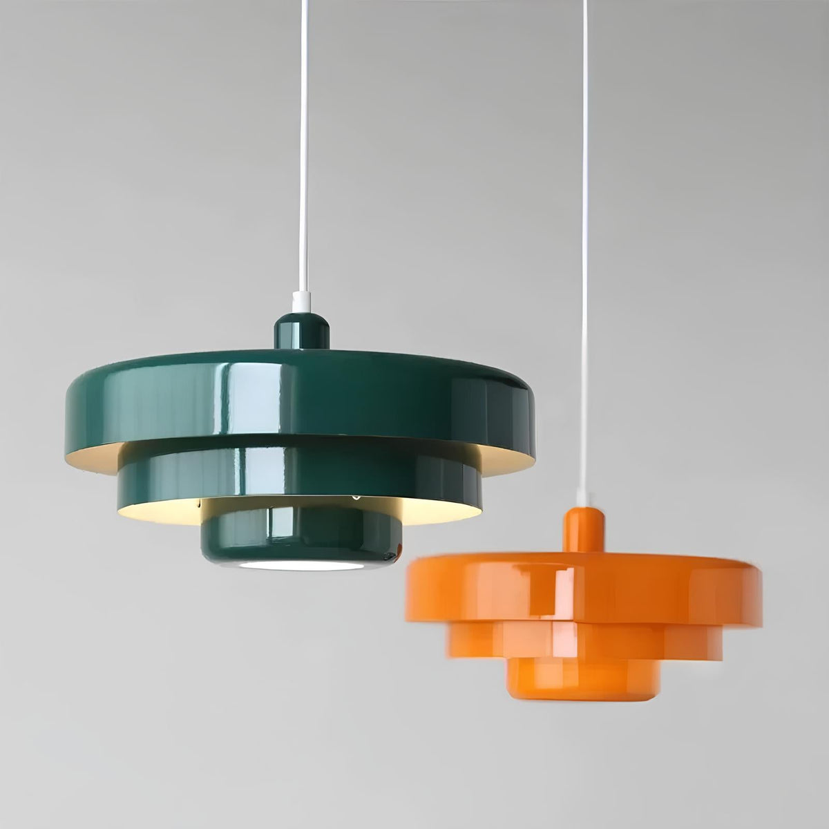ScandiGlow Slim Glass Loft Lamp for modern Nordic interior Madigas