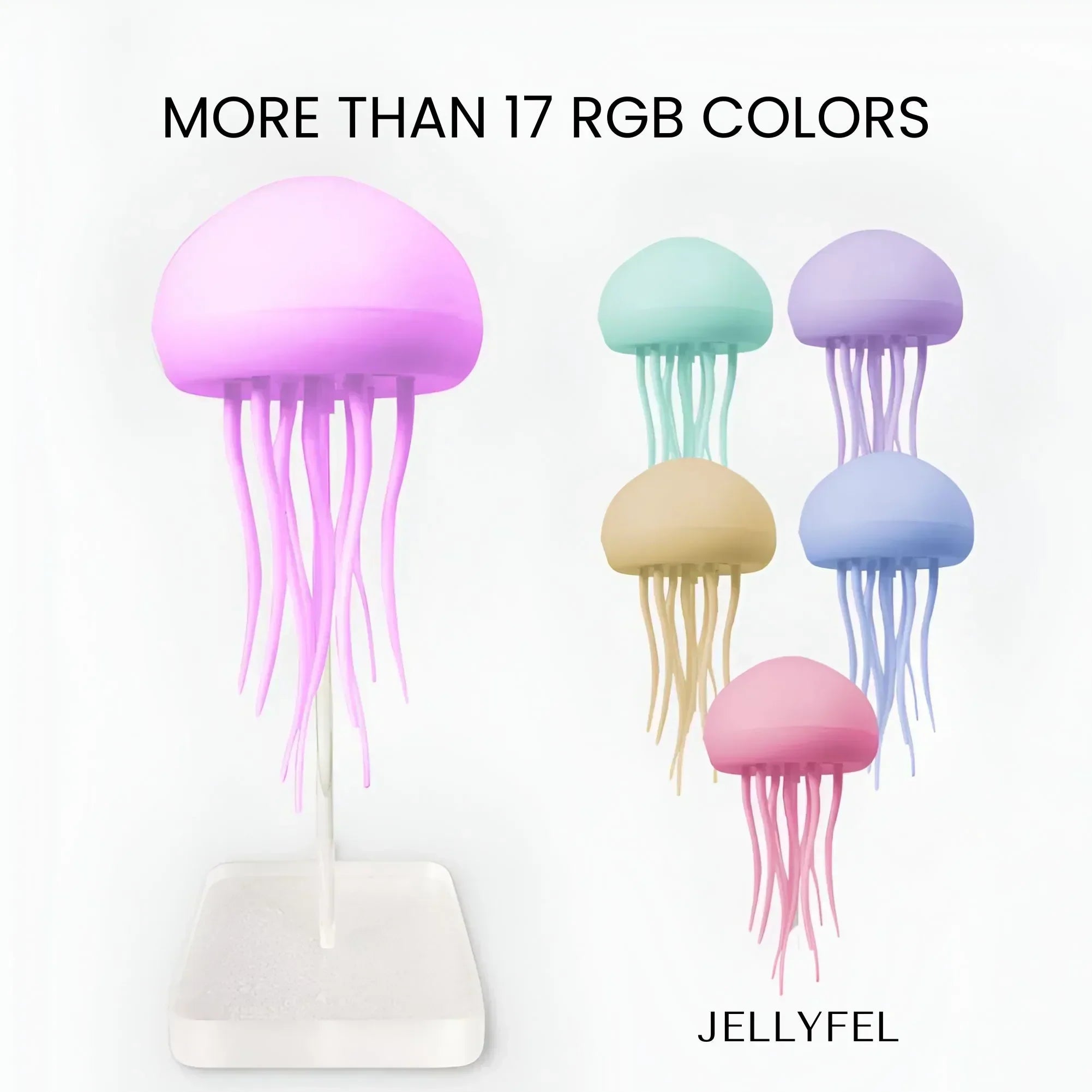 JellyBeat | Smart colorful LED dancing jellyfish lamp
