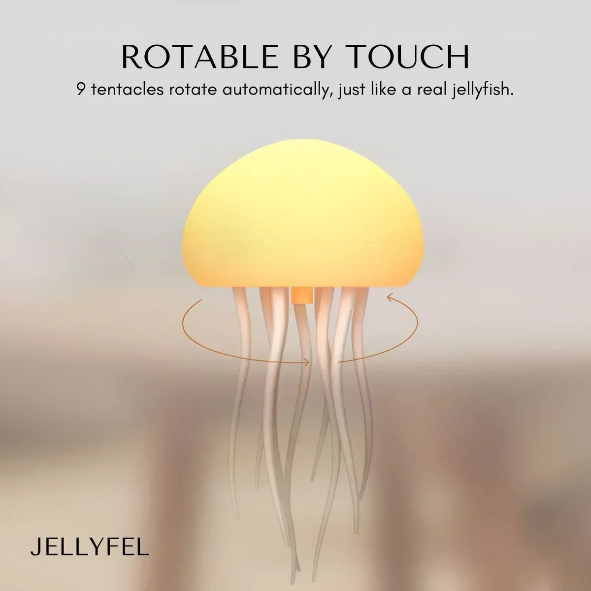 JellyBeat | Smart colorful LED dancing jellyfish lamp