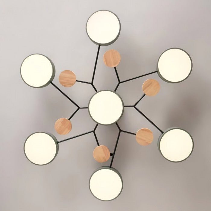 Branching LED Ceiling Light - NordicGlow