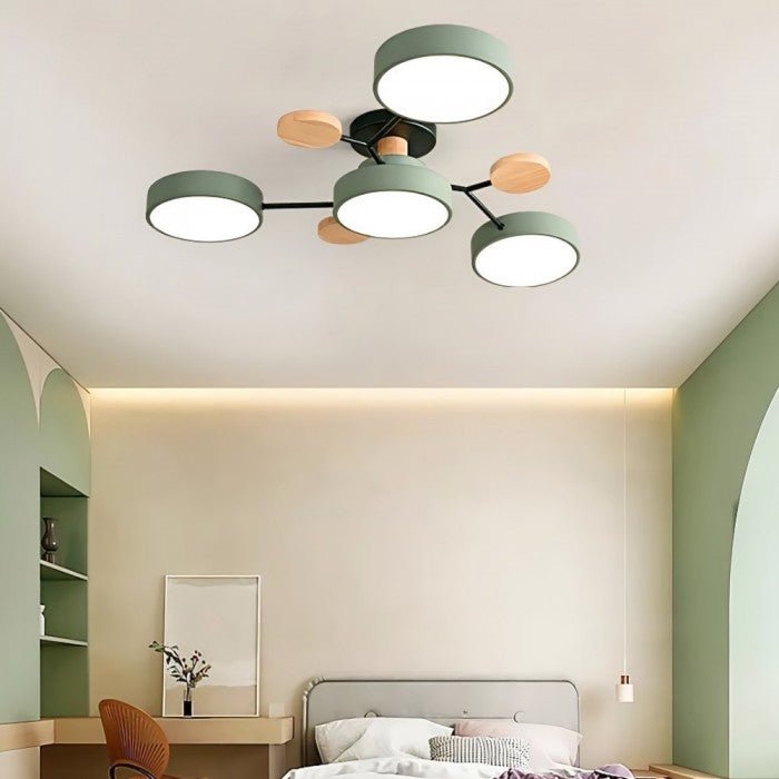 Branching LED Ceiling Light - NordicGlow