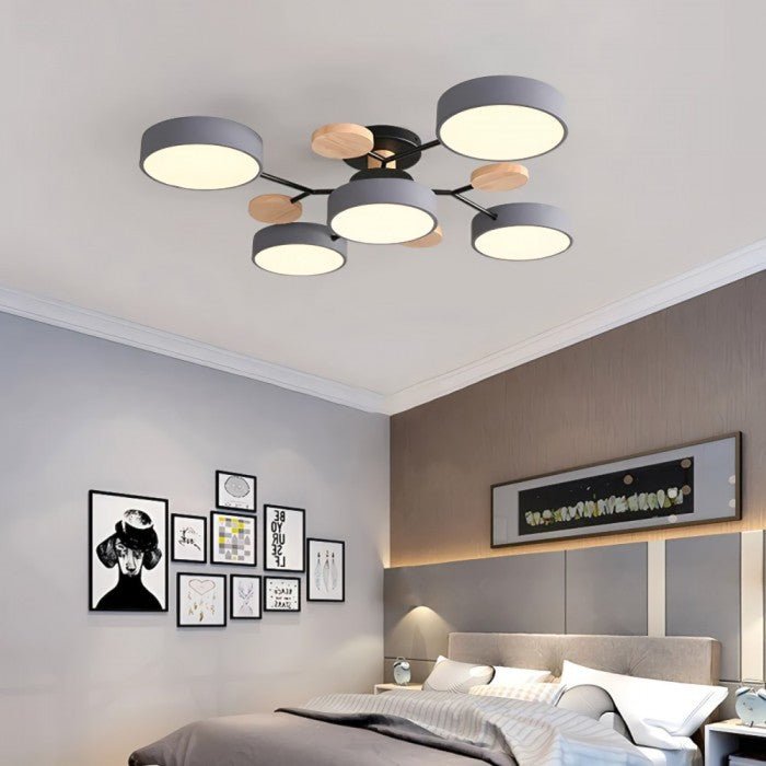 Branching LED Ceiling Light - NordicGlow