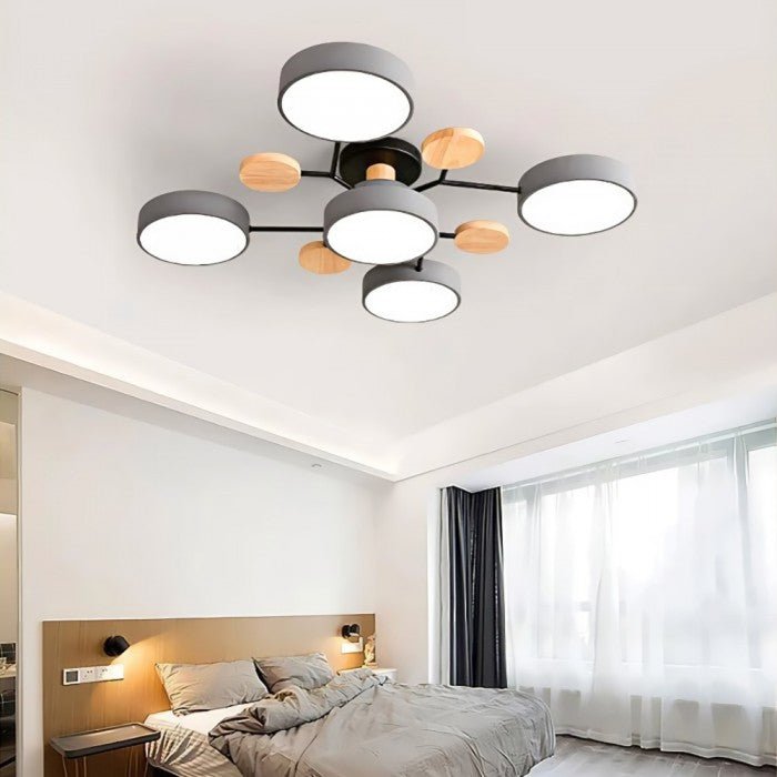 Branching LED Ceiling Light - NordicGlow