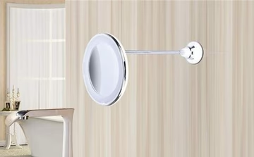 Madigas | 10X LED mirror on suction cup