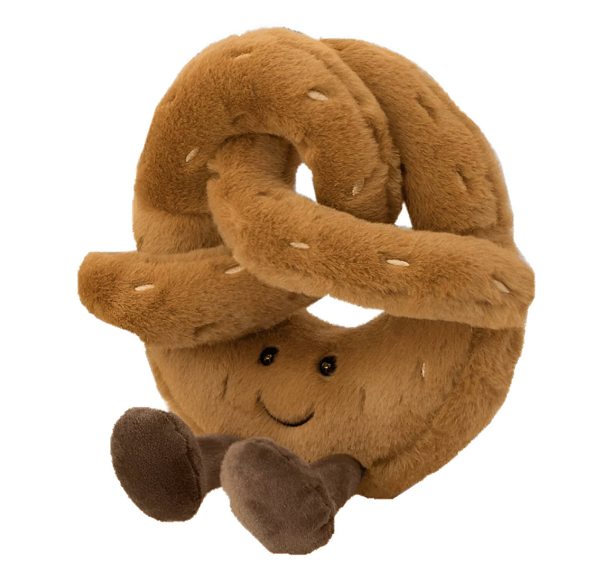 Plush Pretzel – Soft Cuddle Pillow in Breakfast Design | Madigas