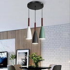 Modern elegant Nordic style colorful pendant lamp