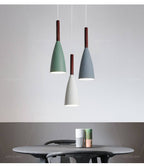 Modern elegant Nordic style colorful pendant lamp