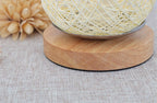 Rattan wood table lamp