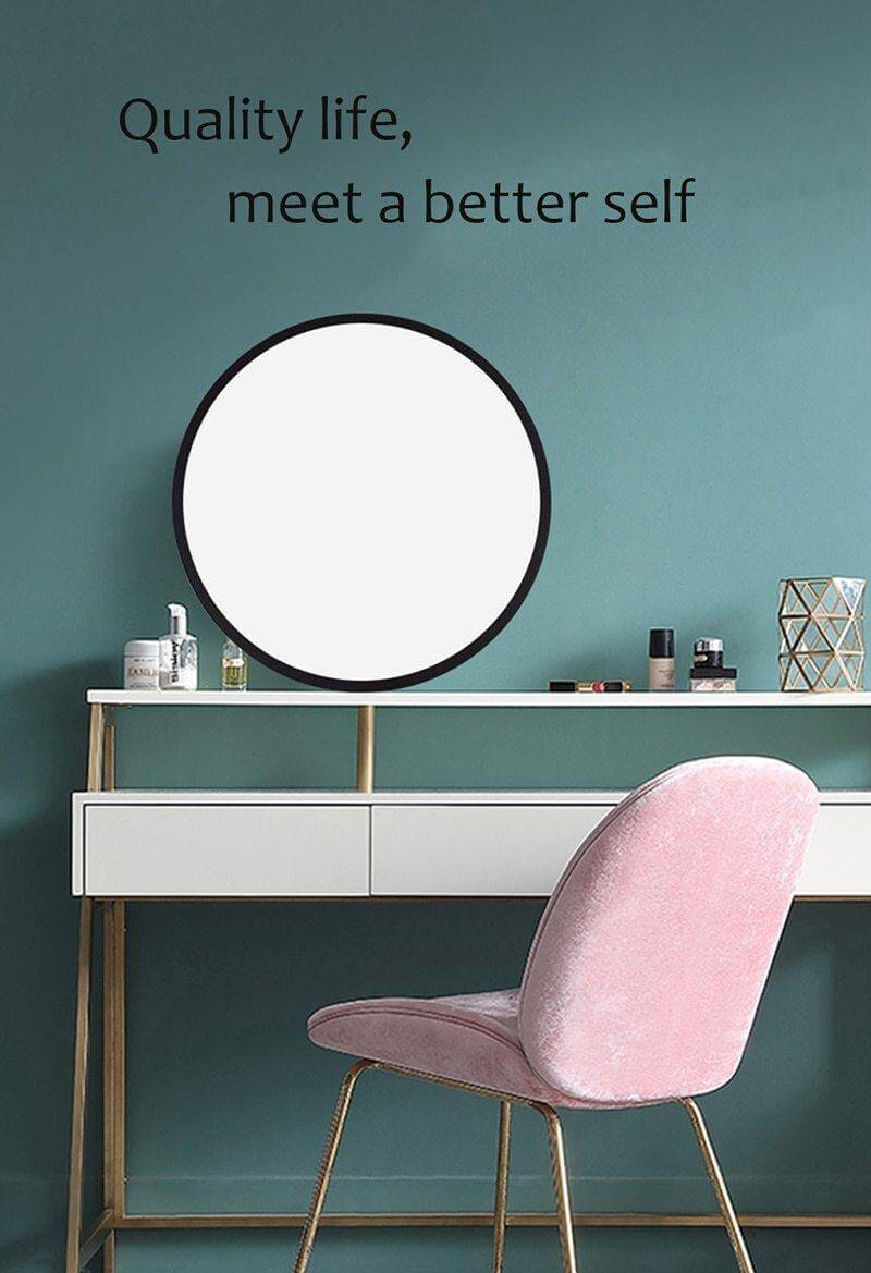 Smart Modern Moon Mirror Wall Lamp | Madigas