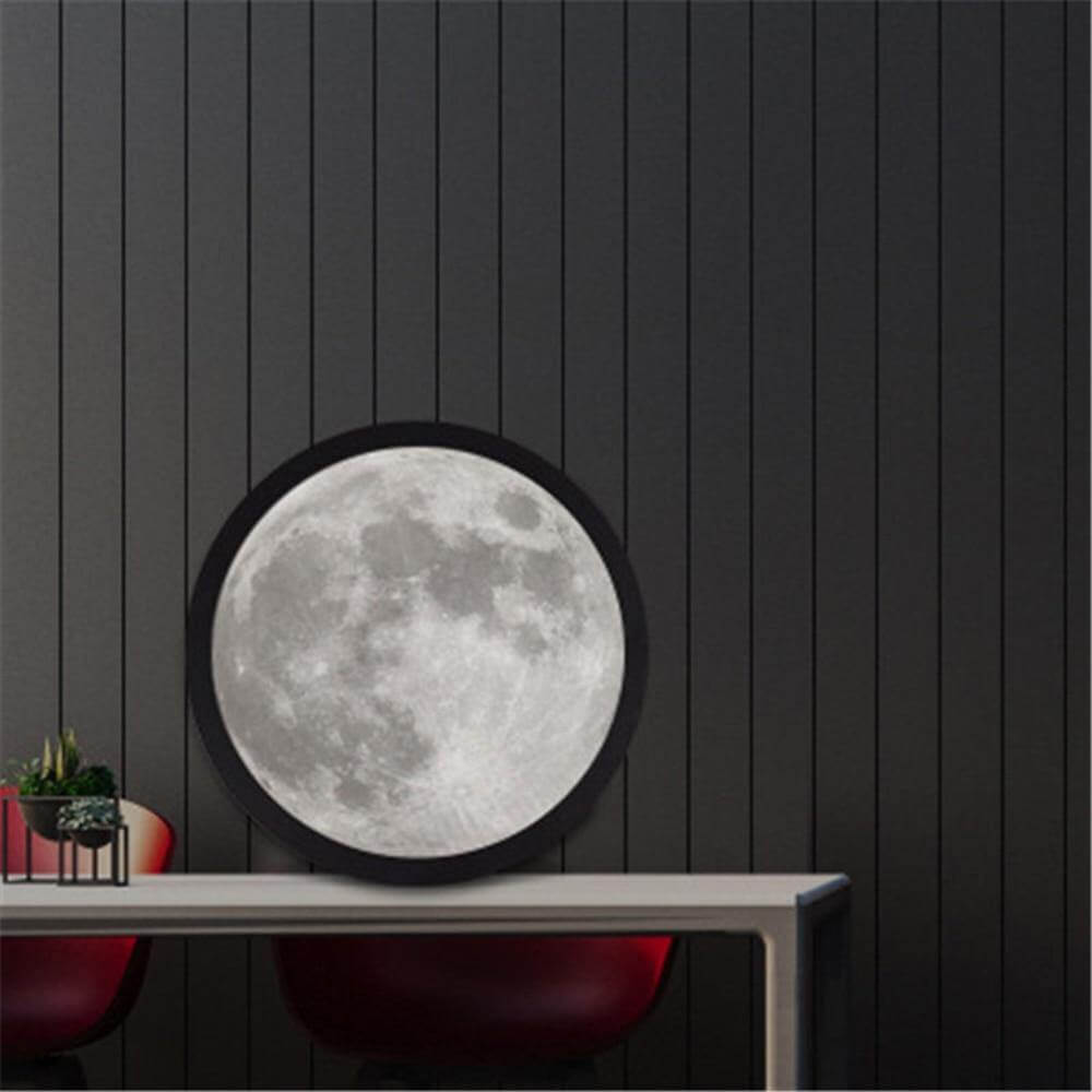 Smart Modern Moon Mirror Wall Lamp | Madigas