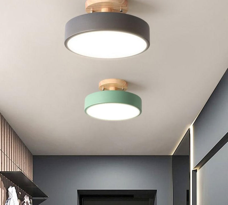 Colorful Nordic LED Ceiling Light