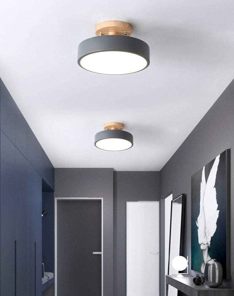Colorful Nordic LED Ceiling Light