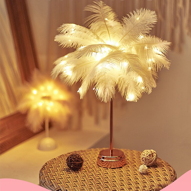 Federpalme Creative Table Lamp