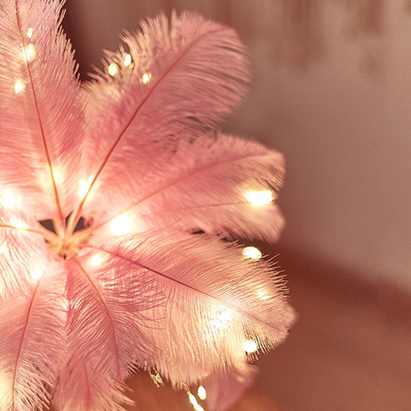 Federpalme Creative Table Lamp