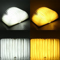 LED Folding 360 Wood Book Night Lamp Desk Lamp USB Rechargeable