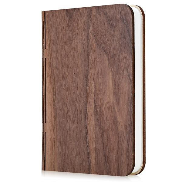LED Folding 360 Wood Book Night Lamp Desk Lamp USB Rechargeable