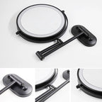 LED Wall-Mounted Bathroom Mirror with Magnification Madigas
