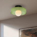 Round ceiling light with stylish functionality - LumiSphere