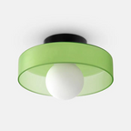 Round ceiling light with stylish functionality - LumiSphere