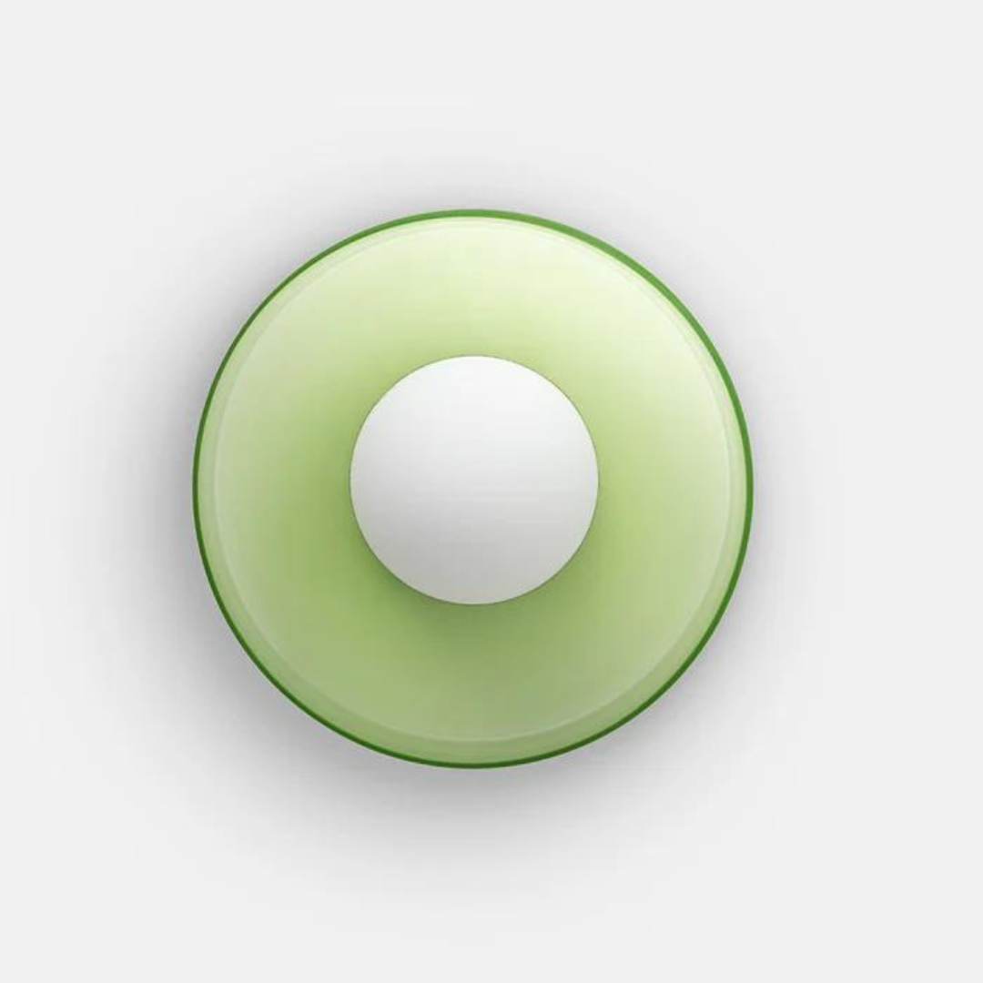 Round ceiling light with stylish functionality - LumiSphere