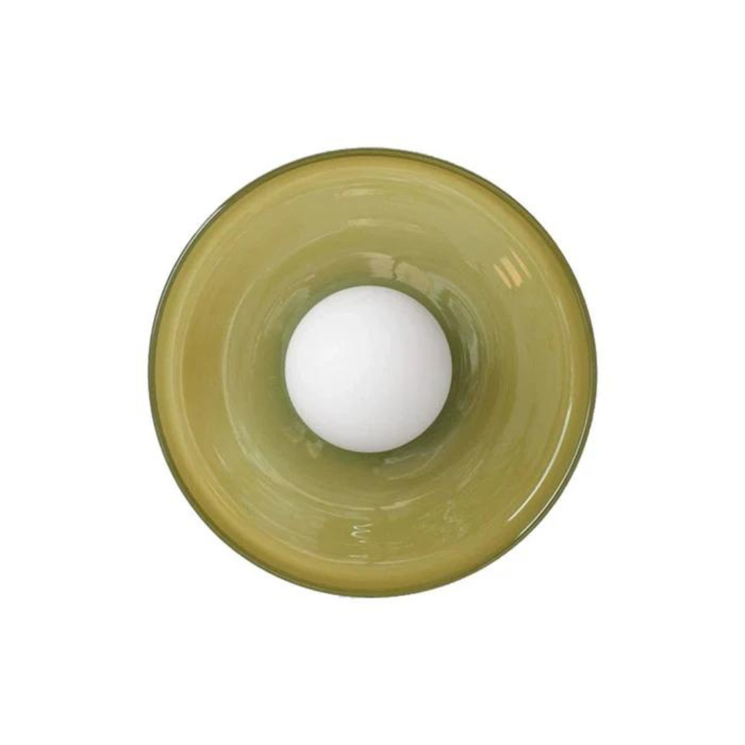 Round ceiling light with stylish functionality - LumiSphere