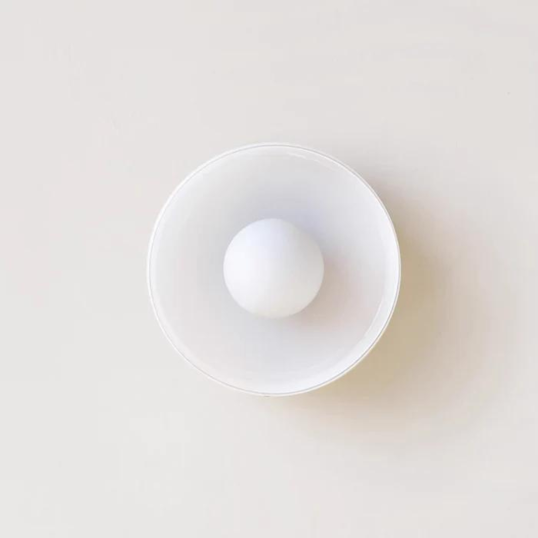Round ceiling light with stylish functionality - LumiSphere