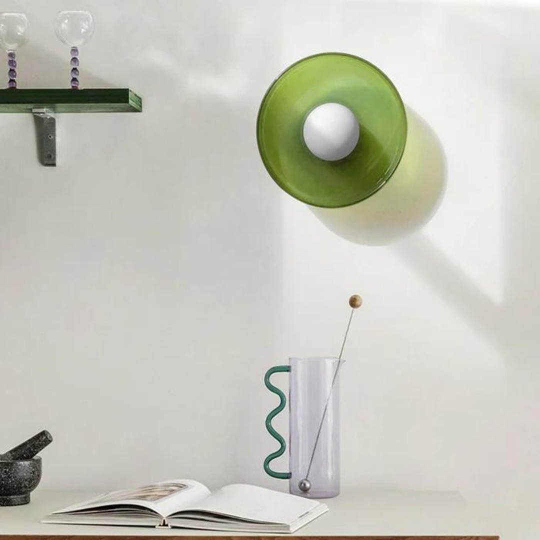 Round ceiling light with stylish functionality - LumiSphere