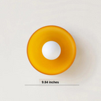 Round ceiling light with stylish functionality - LumiSphere