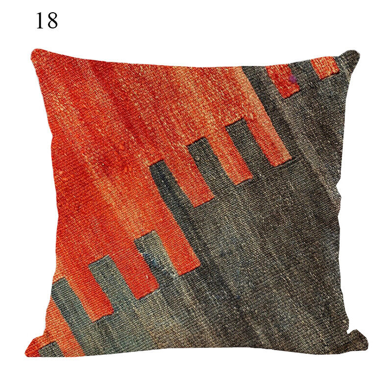 Ethnic Boho Mandala Print Throw Pillow Case Sofa Cushion Cover Home Decor Madigas