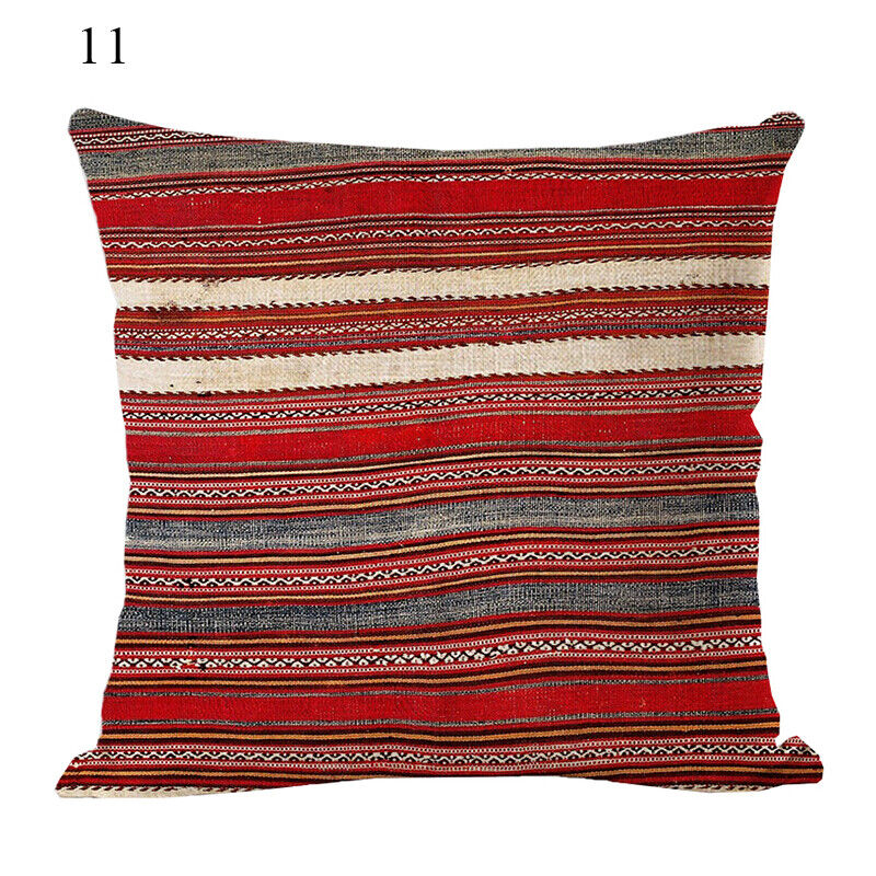 Ethnic Boho Mandala Print Throw Pillow Case Sofa Cushion Cover Home Decor Madigas