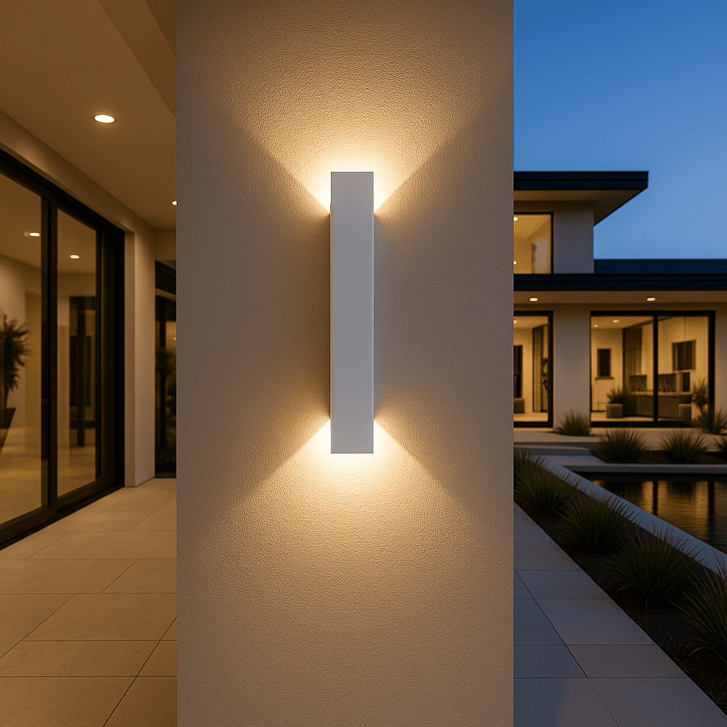 Cylindrical wall lights with modern elegance