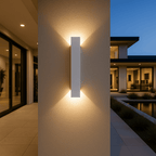 Cylindrical wall lights with modern elegance