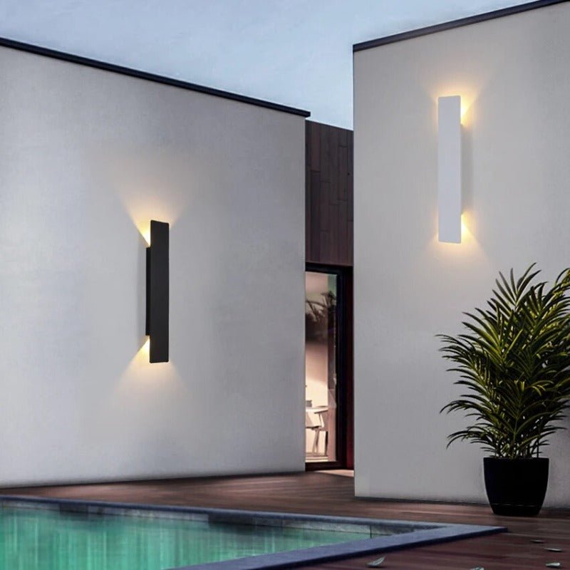 Cylindrical wall lights with modern elegance