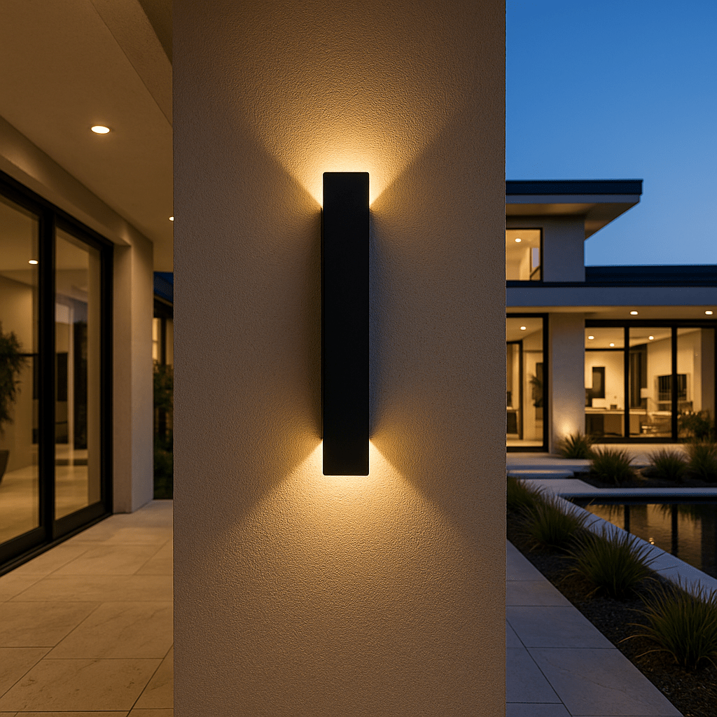 Cylindrical wall lights with modern elegance