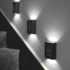 Wireless LED Solar Wall Lamps Deluxe | Efficient and cost-saving outdoor lighting