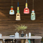 Stylish colored ceiling lamp - Sofia
