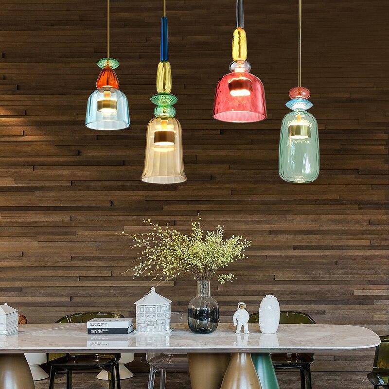 Stylish colored ceiling lamp - Sofia