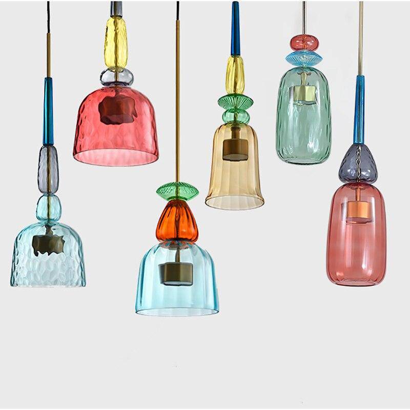Stylish colored ceiling lamp - Sofia