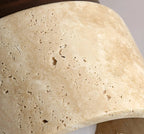 TravaGlow Rustic Travertine Ceiling Light