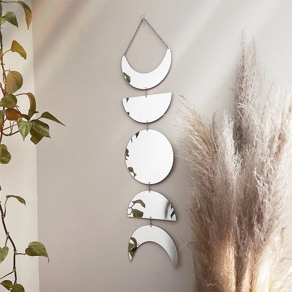 Madigas | Moon phases mirror wall hanging